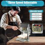 Portable Electric Mini Benchtop Drill Press