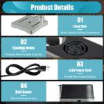 Portable Electric Mini Benchtop Drill Press