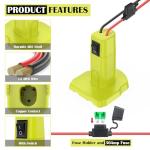 Ryobi 18V Battery Adapter for Power Wheels