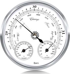 5-in-1 Outdoor Weather Station with Barometer