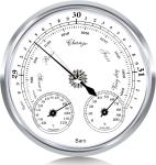 5-in-1 Outdoor Weather Station with Barometer