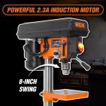 8-Inch 5-Speed Cast Iron Benchtop Drill Press