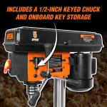8-Inch 5-Speed Cast Iron Benchtop Drill Press