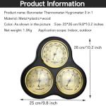 VINGAA 3-in-1 Barometer, Thermometer, and Hygrometer