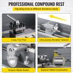 VEVOR Mini Precision Metal Lathe with Variable Speed