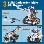 Glikid 3-in-1 STEM Robot Building Kit for Kids