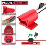 Milwaukee M12 Battery Adapter for DIY Projects