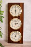 Sunbeam Vintage Wall Weather Station Thermometer & Barometer