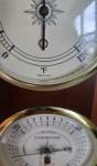 Sunbeam Vintage Wall Weather Station Thermometer & Barometer