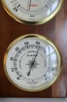 Sunbeam Vintage Wall Weather Station Thermometer & Barometer