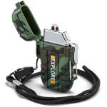 Rechargeable Windproof Plasma Lighter for Outdoor Adventures