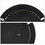 Jiawu 3-in-1 Wall Weather Station, Silver White