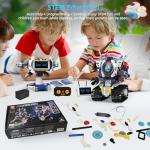 5-in-1 DIY Robot Kit for Kids Ages 8-12