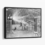 Vintage 1920s Violet Ray Tesla Coil with Electrodes