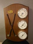 Retro 18th Hole Weather Station with 3 Gauges