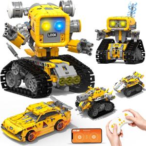 5-in-1 STEM RC Robot Building Kit