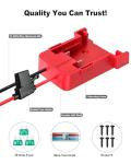 Dual 18V Milwaukee M18 Battery Adapter Kit