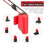 Milwaukee M12 Battery Adapter for DIY Projects