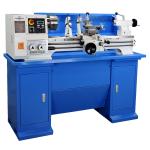 Precision Metal Lathe with 2 Axis DRO and Stand