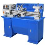 Precision Metal Lathe with 2 Axis DRO and Stand