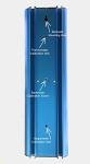 Hokco 13-Inch Analog Weather Station in Electric Blue