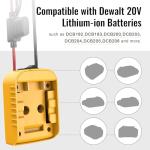 Power Wheel Adapter for Dewalt 20V Battery