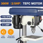 8" Heavy-Duty Benchtop Drill Press with Motor
