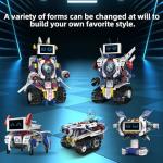 5-in-1 DIY Robot Kit for Kids Ages 8-12