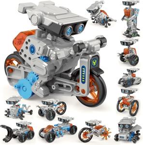 12-in-1 DIY Robot Kit for Kids