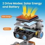 Solar Robot Building Kit for Kids 8-13
