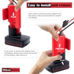 Milwaukee M12 Battery Adapter for DIY Projects