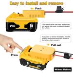 Dewalt 20V Power Wheels Battery Adapter Kit
