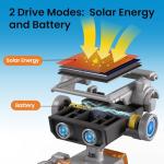 Solar Robot Building Kit - 15-in-1 STEM Toy