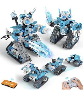 5-in-1 DIY STEM RC Robot Kit for Kids