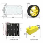 Arduino-Compatible 2WD Programmable Robot Car Kit