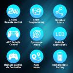 5-in-1 DIY Robot Kit for Kids Ages 8-12