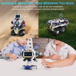 5-in-1 DIY Robot Kit for Kids Ages 8-12