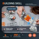 12-in-1 DIY Robot Kit for Kids