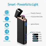 USB Rechargeable Flameless Arc Lighter - Windproof