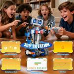 Robot Building Toy Kit for Kids with Remote