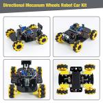 LAFVIN 4WD Mecanum Robot Car Kit for Arduino