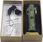 USB Rechargeable Dual Arc Flameless Lighter with Compass