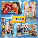 Robot Building Toy Kit for Kids with Remote