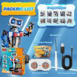 Robot Building Toy Kit for Kids with Remote