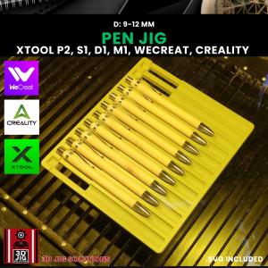 Laser Engraving Pen Jig for Diode & CO2