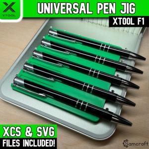 xTool F1 Pen Jig for Fiber Laser Engraving