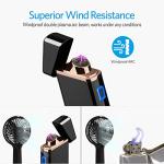 USB Rechargeable Flameless Arc Lighter - Windproof