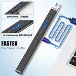 Electric Plasma Arc Lighter with Safety Lock