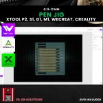 Laser Engraving Pen Jig for Diode & CO2