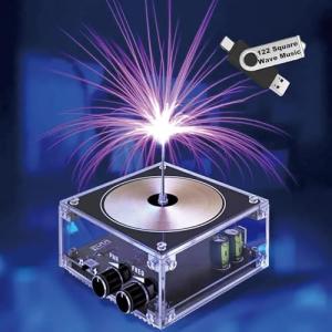 Bluetooth Musical Tesla Coil Speaker — Fun Desktop Gadget